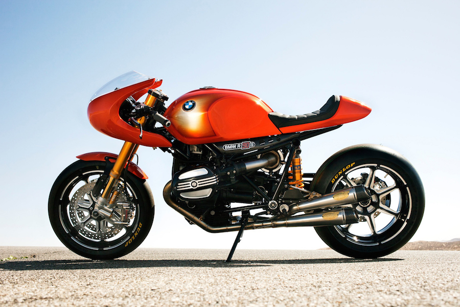 The BMW Concept Ninety. In partnership with the custom bike company Roland Sands Design, the BMW Motorrad design team has come up with an exclusive homage to the BMW R 90 S.