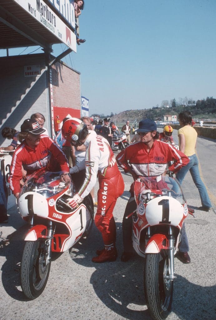 Agostini at Imola 1976