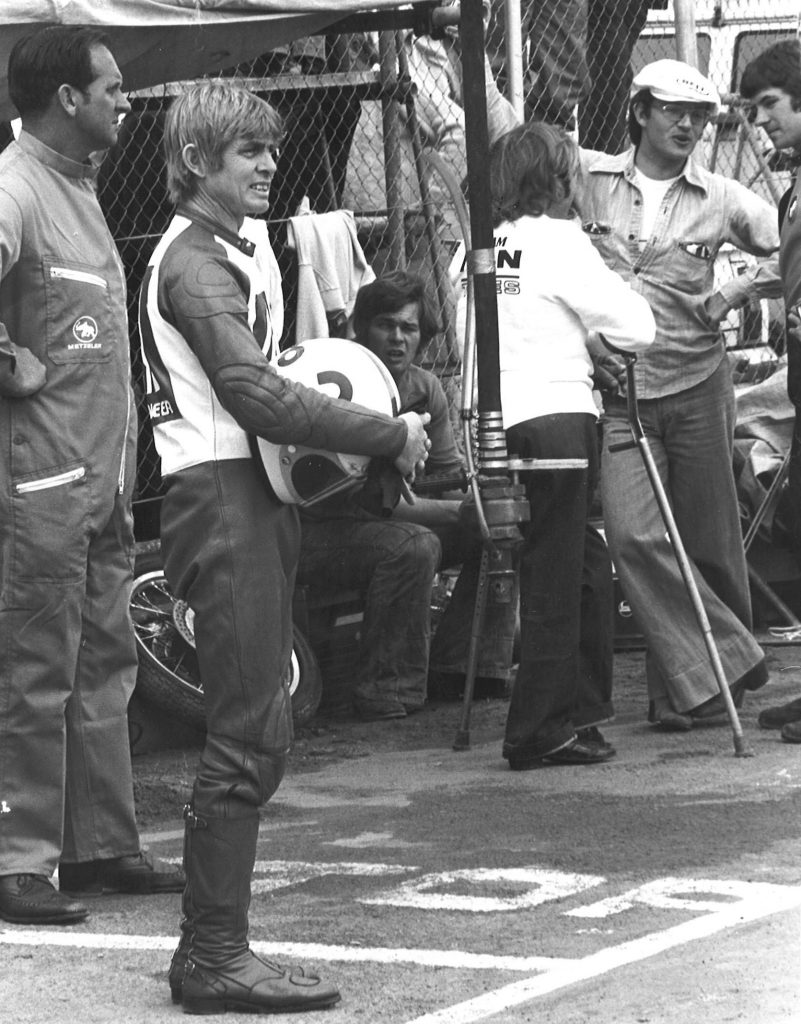 Waiting for his turn at the ’74 Six Hour