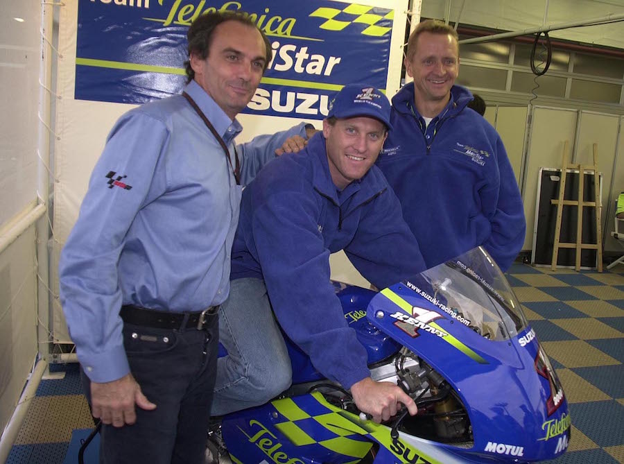 Roberts and Schwantz MotoGP 2000