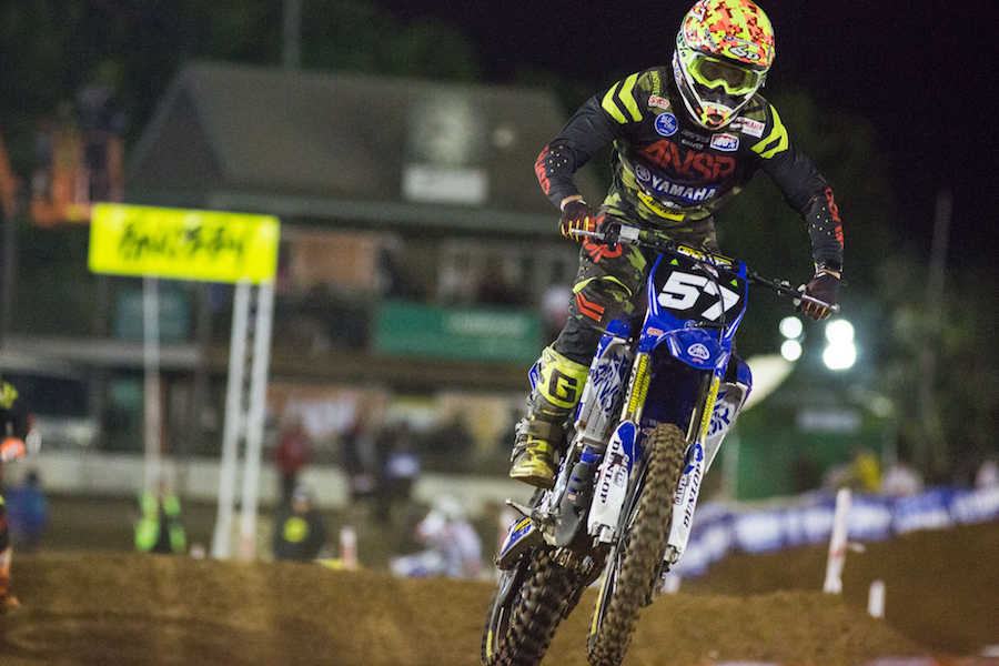 Jackson Richardson took his first win with the Serco Yamaha team