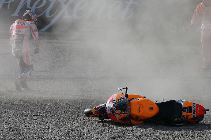 Pedrosa crash, Japanese MotoGP 2016