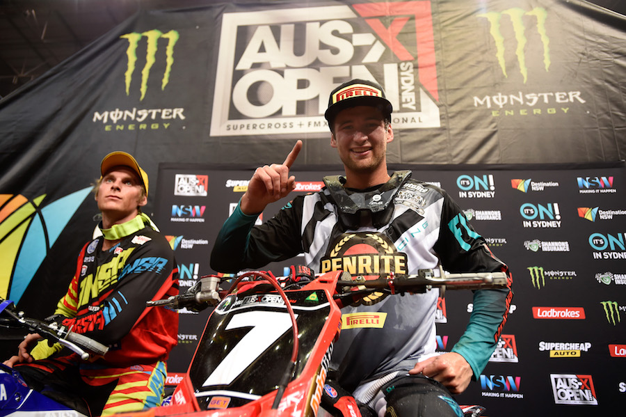 Gavin Faith won the final three rounds of the Australian Supercross, wrapping up the Championship in second place overall.