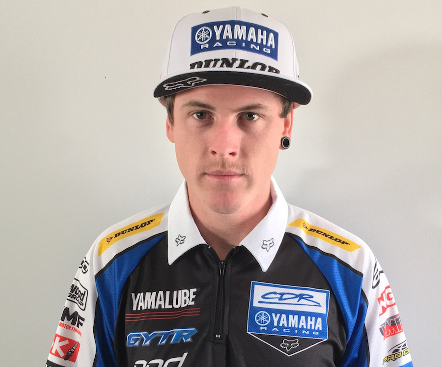 Dylan Long joins CDR Yamaha for 2017.