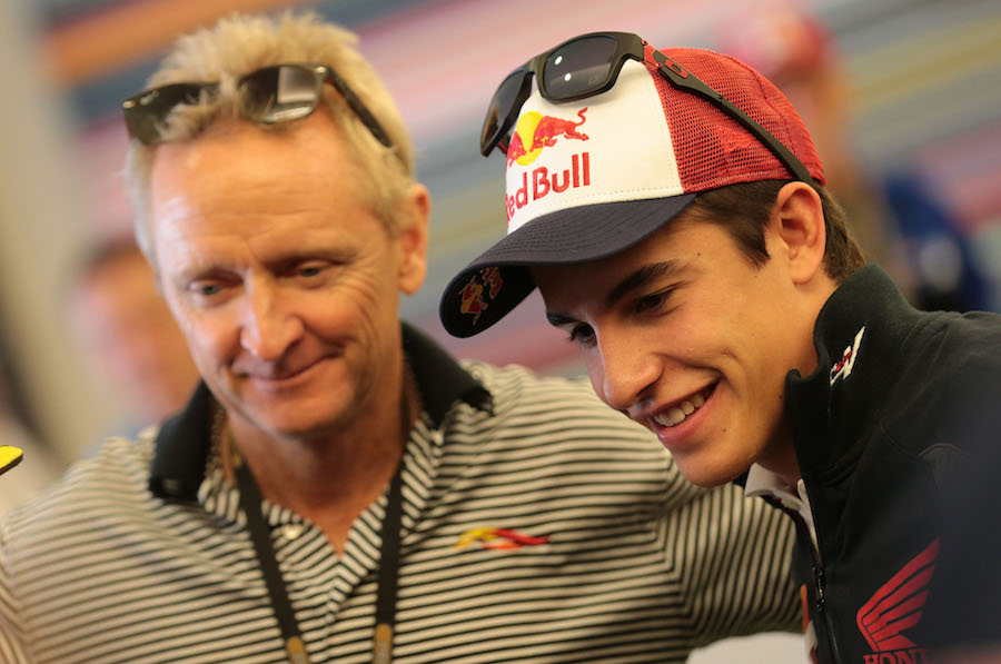 Schwantz and Marquez, Grand Prix of The Americas, 2014