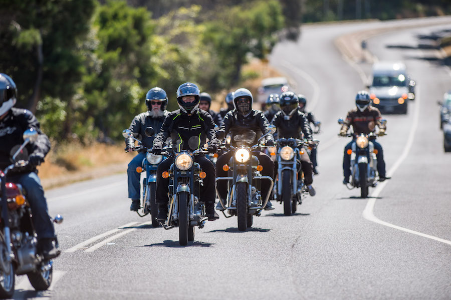 ALIVE, Royal Enfield Media Drive Day @ Carrum to Mornington