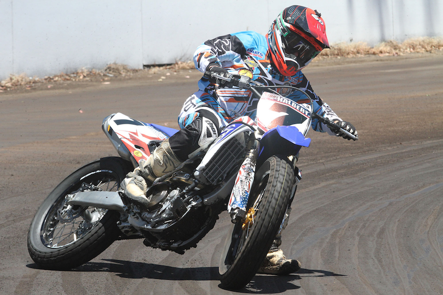 Sammy Halbert is one of three AMA Pro flat track champions who will compete at the 2017 event.