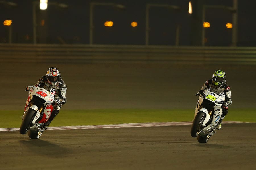 Miller and Crutchlow, Qatar MotoGP test March 2015