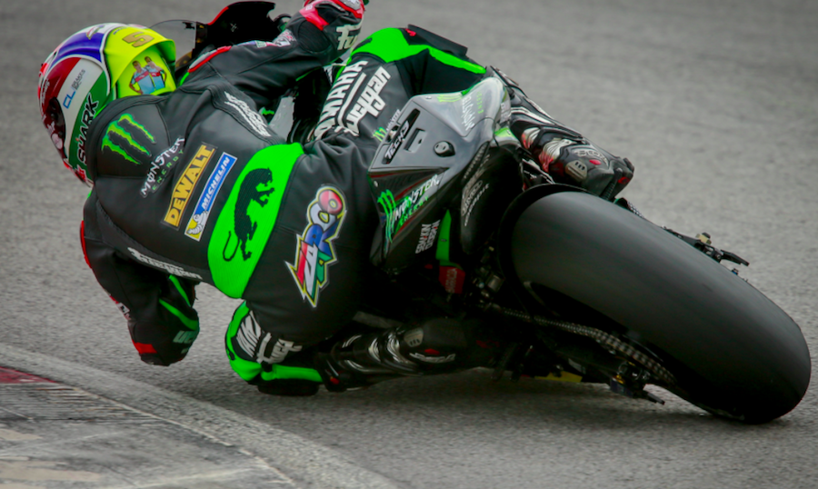 Rookie Johann Zarco completed a good day finishing fifth