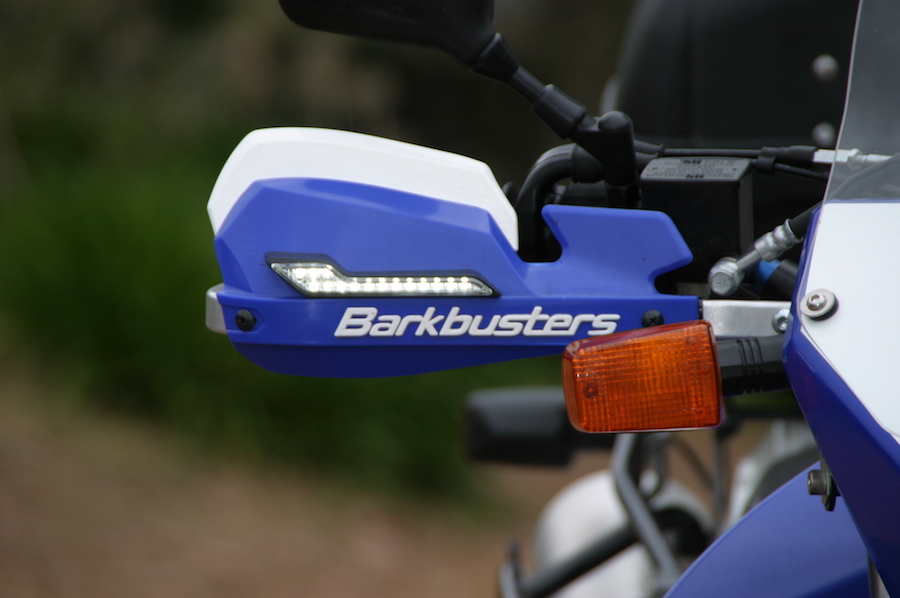 HANDGUARDS BRUSH PROTECTORS TO FIT HONDA MTX125 WITH BUILT IN LED INDICATORS 