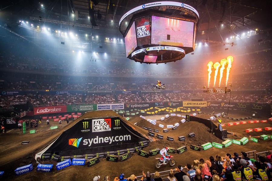 Strong in for FMX Best Trick at Sydney's AUS-X Open 
