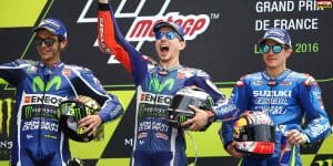 LORENZO DOMINATES LE MANS WHILE MARQUEZ FALLS