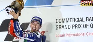 Jorge Lorenzo wins round 1 2016 MotoGP in Qatar