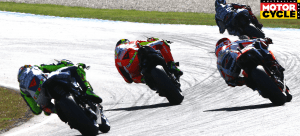 Lorenzo, Iannone, Marquez, Rossi at Australian GP 2015