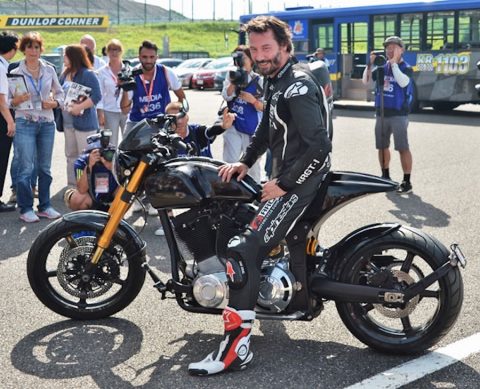 Keanu Reeves and ARCH KRGT-1 - Australian Motorcycle News