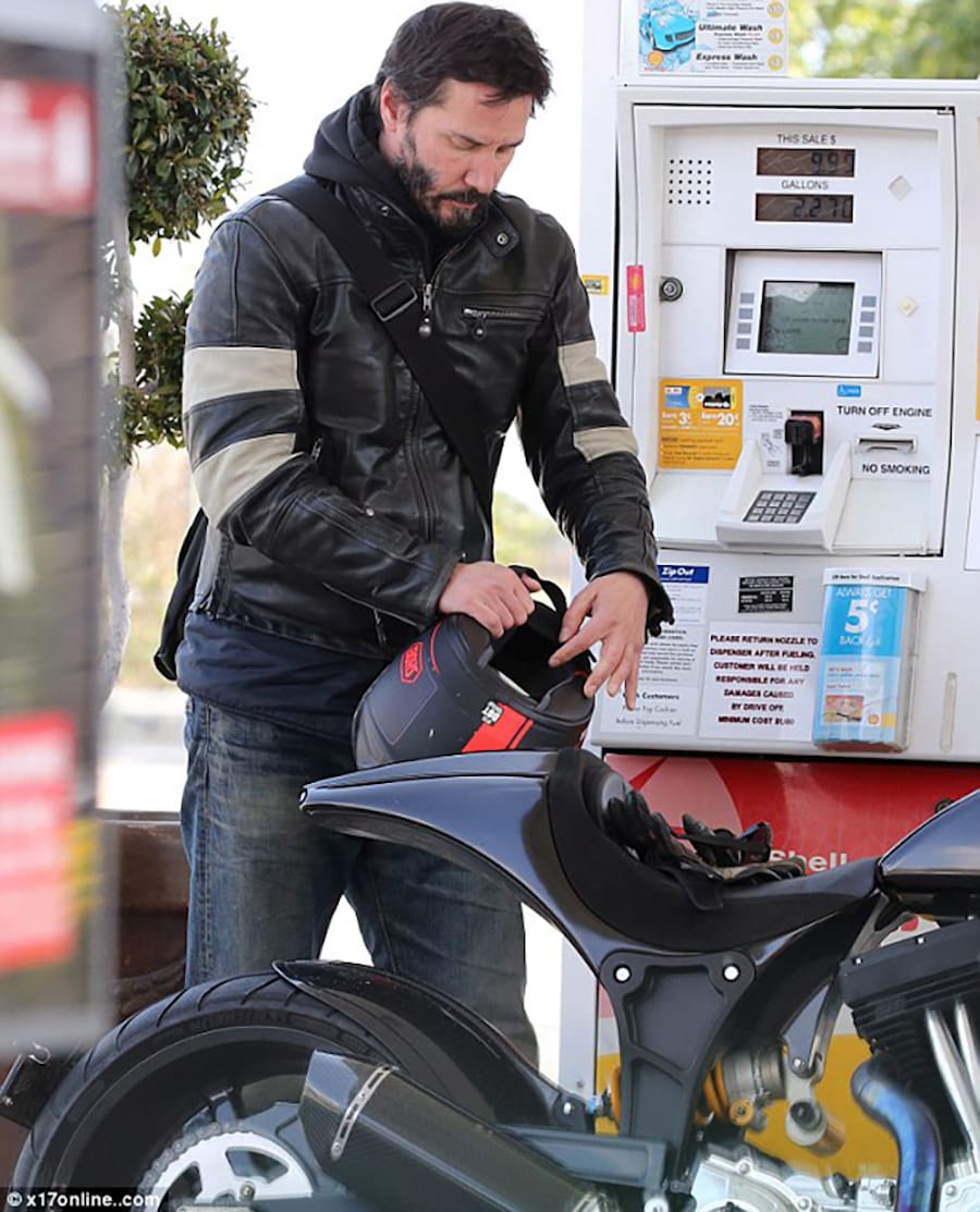 Keanu Reeves Motorcycle