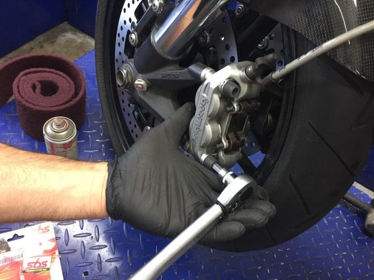 How to change brake pads Australian Motorcycle News