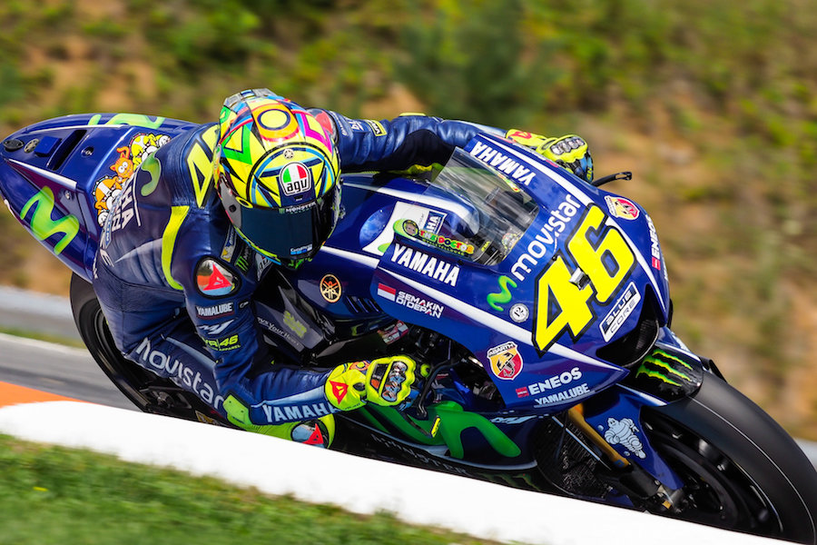 Rossi reigns Brno test with a late lunge to the top - Australian ...