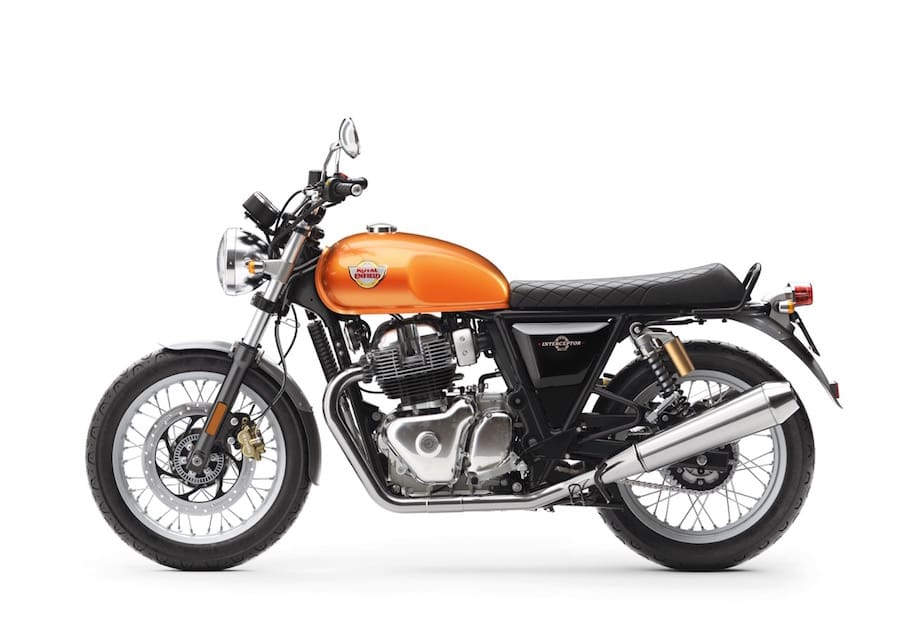 Royal Enfield Interceptor INT 650 - Orange Crush LHS - Australian ...