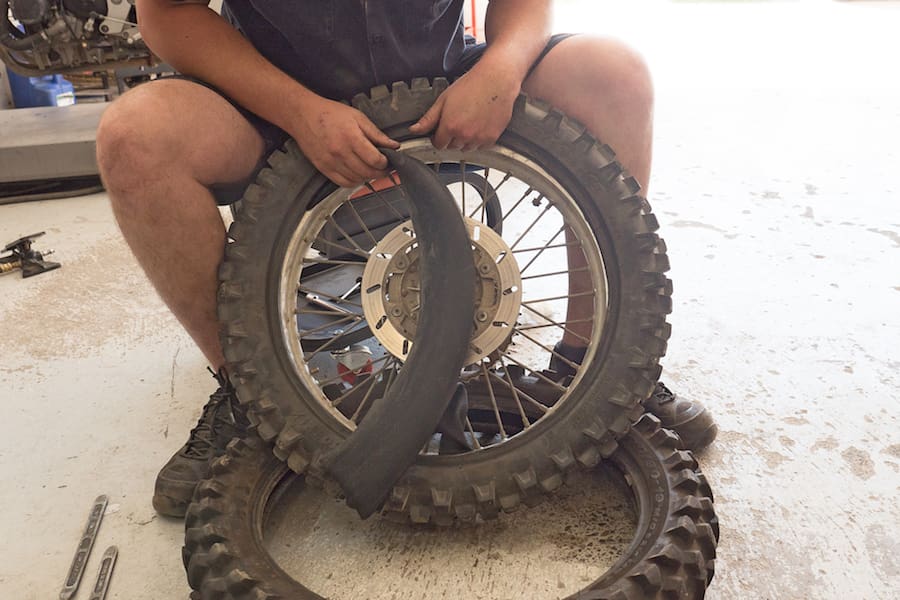 How to: Change an inner tube - Australian Motorcycle News