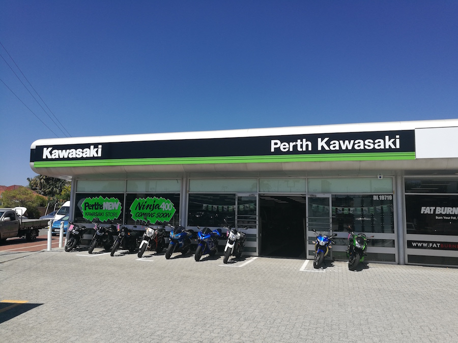 arabisk Tegnsætning Indkøbscenter Kawasaki's Newest Western Australian Dealership – Perth Kawasaki -  Australian Motorcycle News