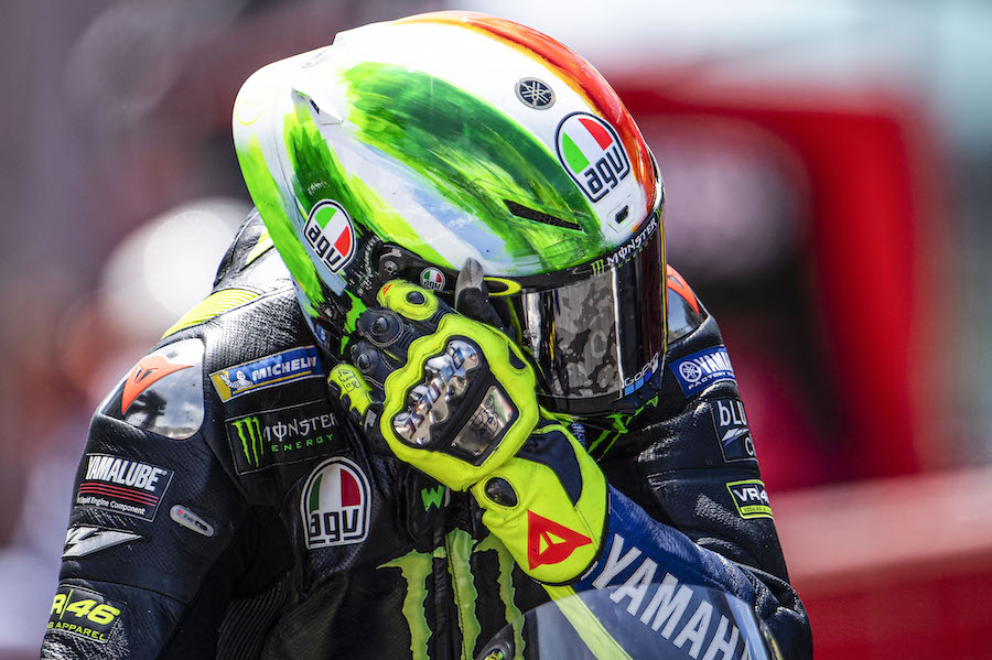Rossi's special Mugello helmet - Australian Motorcycle