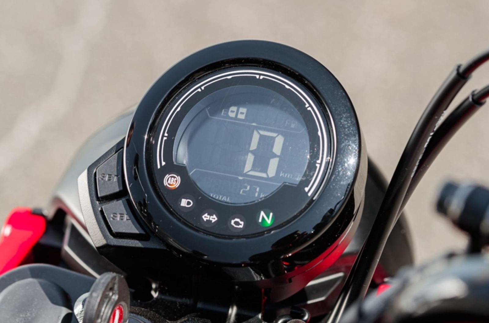 CT125 electronic display - Australian Motorcycle News