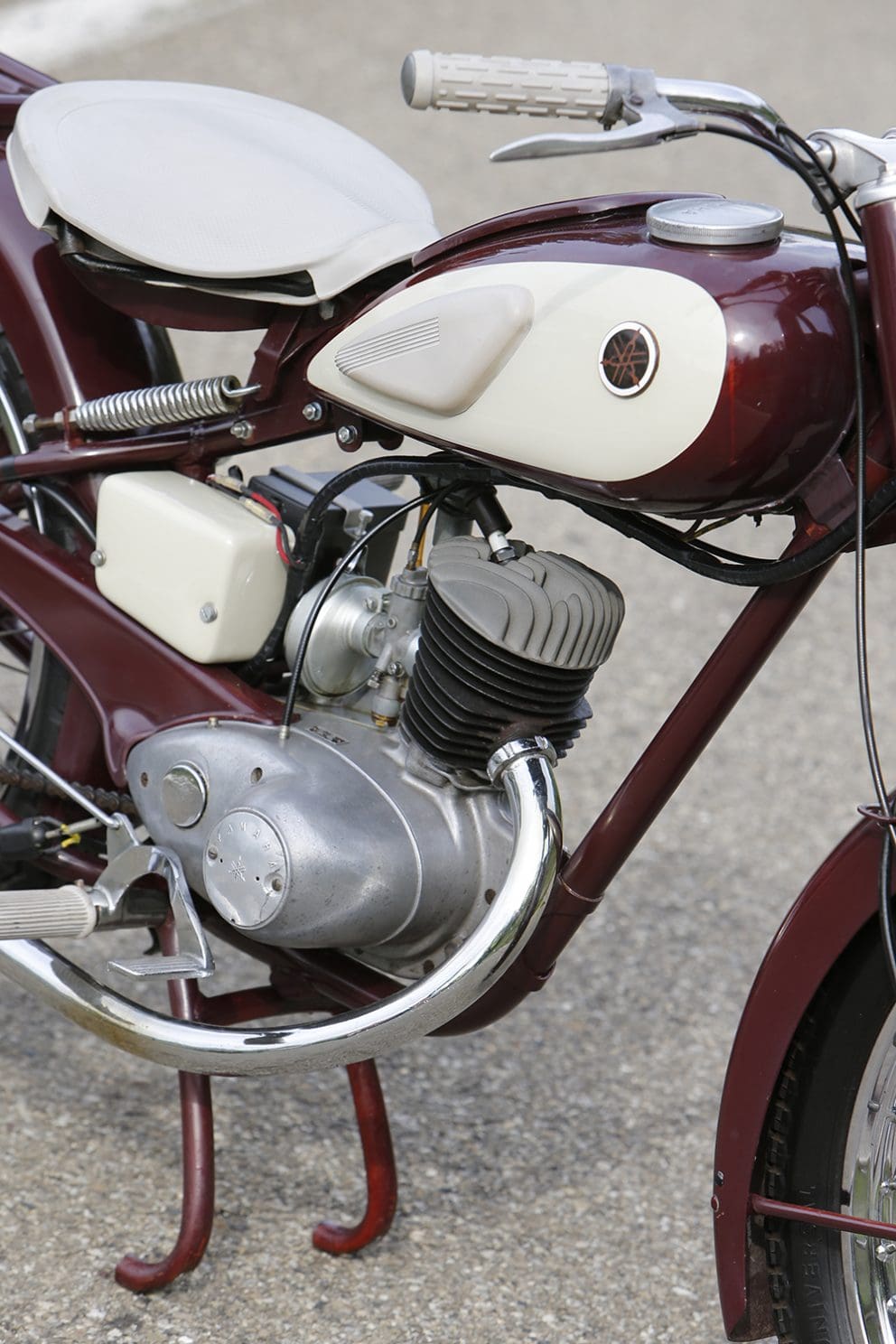 THE FIRST YAMAHA 1955 YAMAHA YA1 RED DRAGONFLY Australian