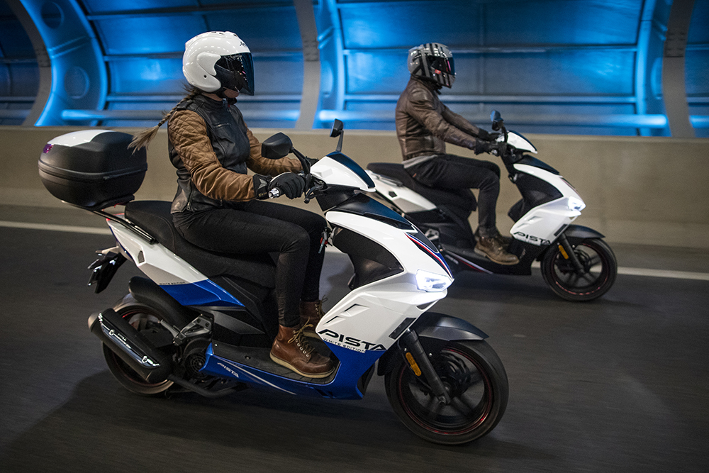 PISTA 50 AND 125 SCOOTERS