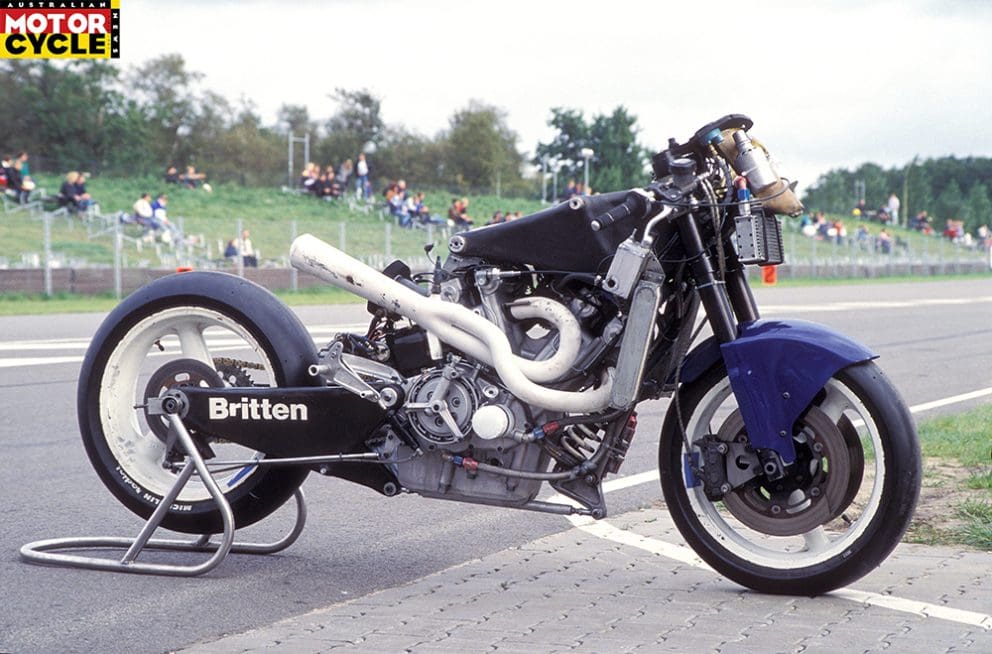 THE POWER OF THE BRITTEN VTWIN Australian Motorcycle News
