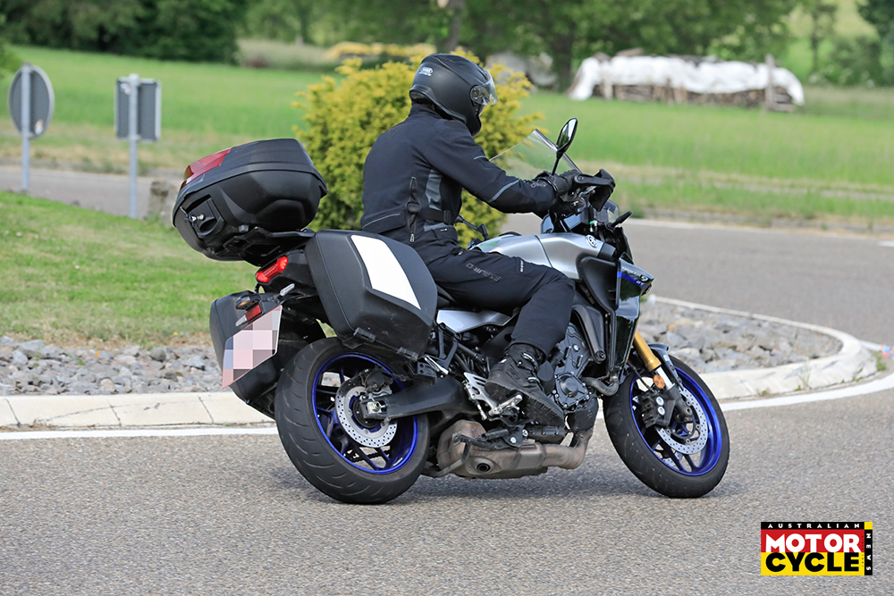 Spotted: Yamaha Tests 2023 Tracer 9 GT Adaptive Cruise Control