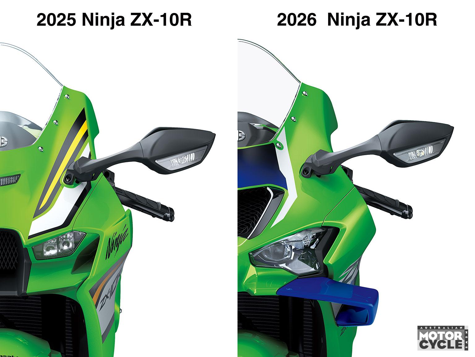 Updated ZX-10R and ZX-10RR Incoming for 2026 - Australian