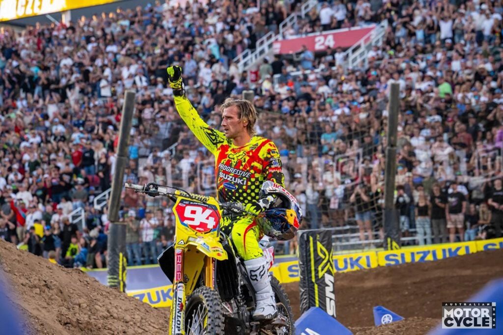 Heartbreak for Hunter Lawrence in AMA Supercross finale